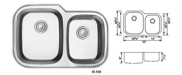 Double Bowl Stainless Steel Kitchen Sinks Double Bowl Stainless Steel Kitchen Sinks
